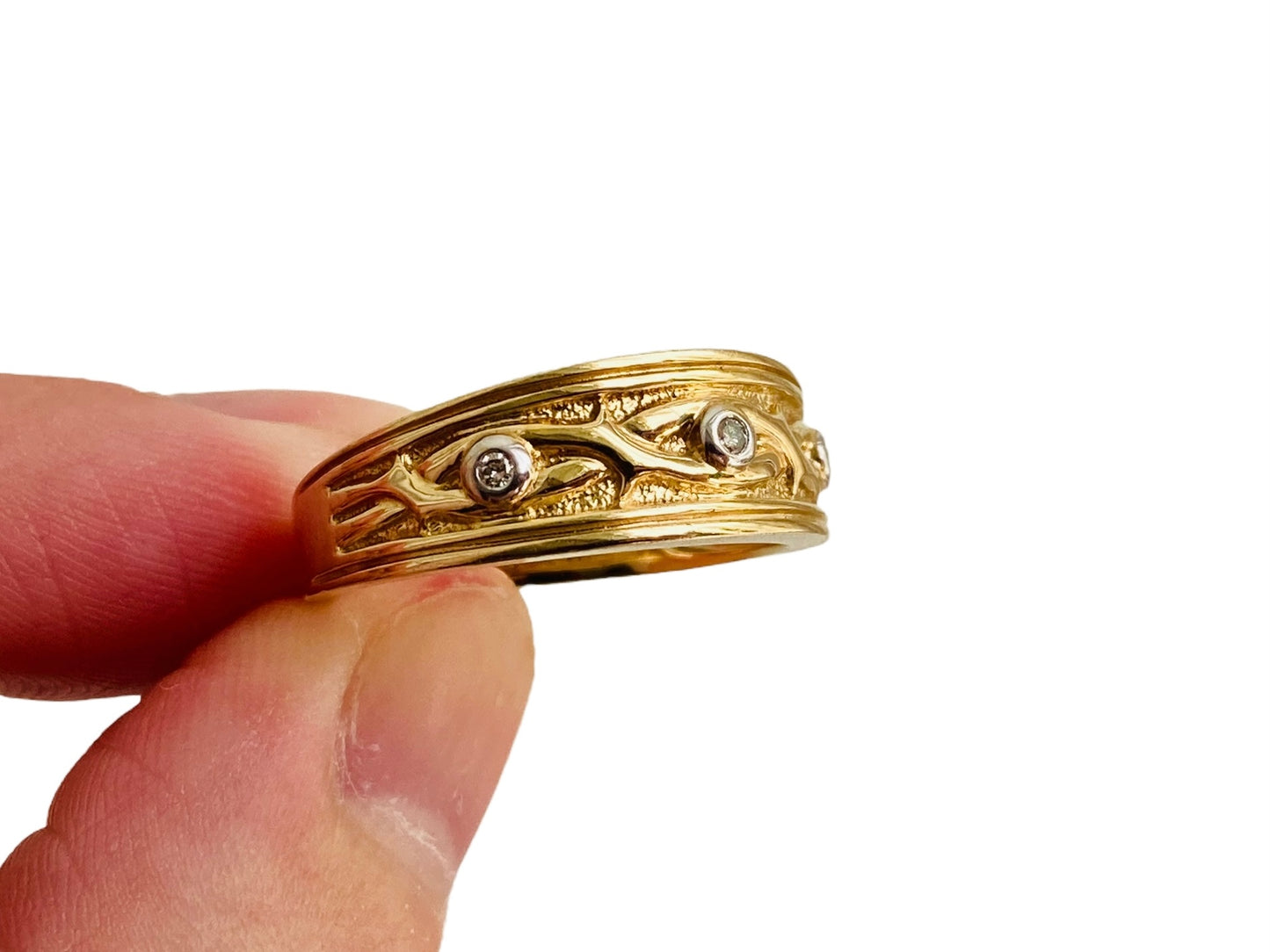 9ct Gold Diamond Ring