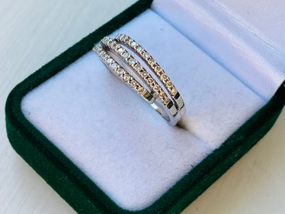 9ct Gold Diamond Ring