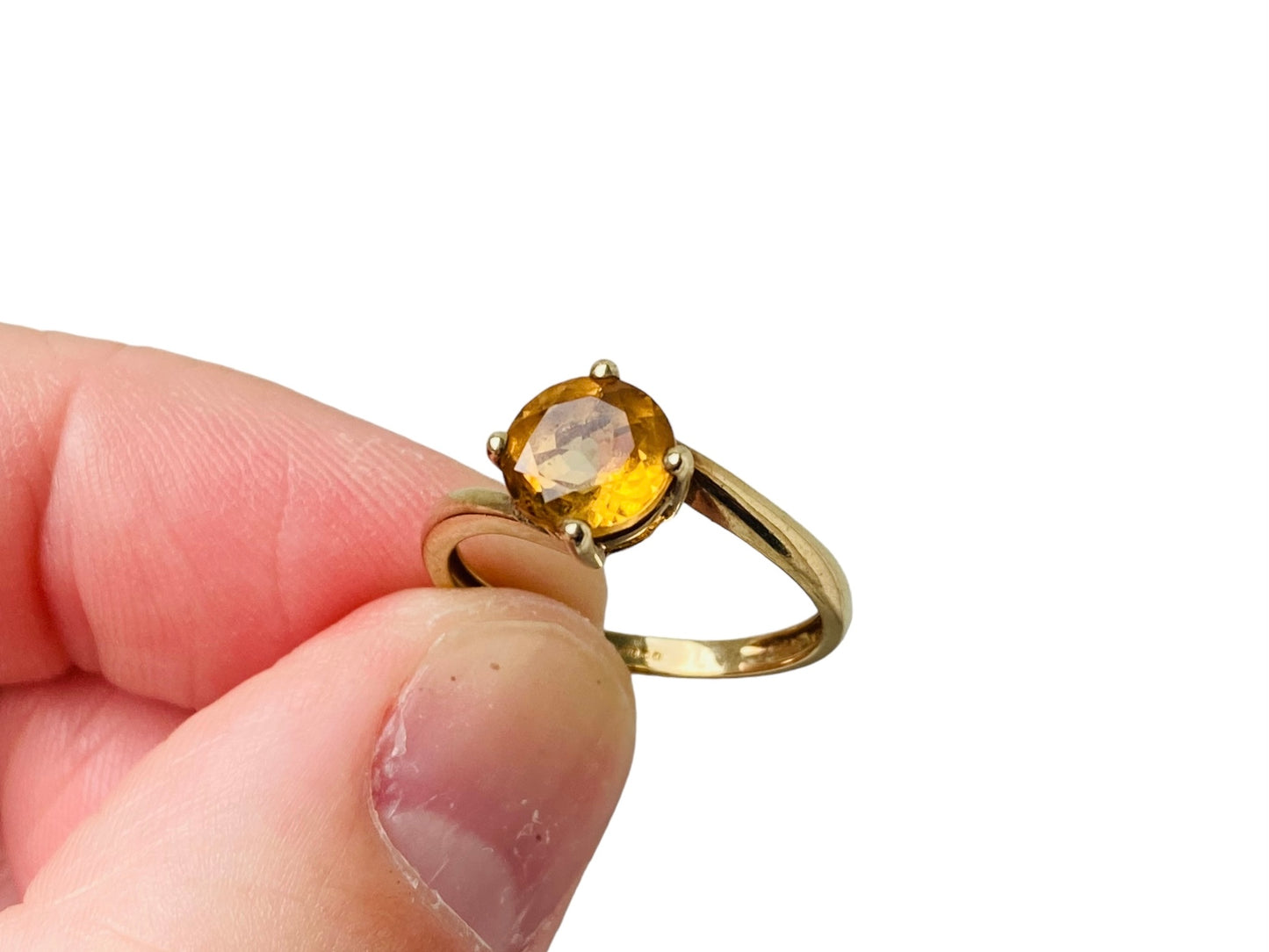 9ct Gold Citrine Ring