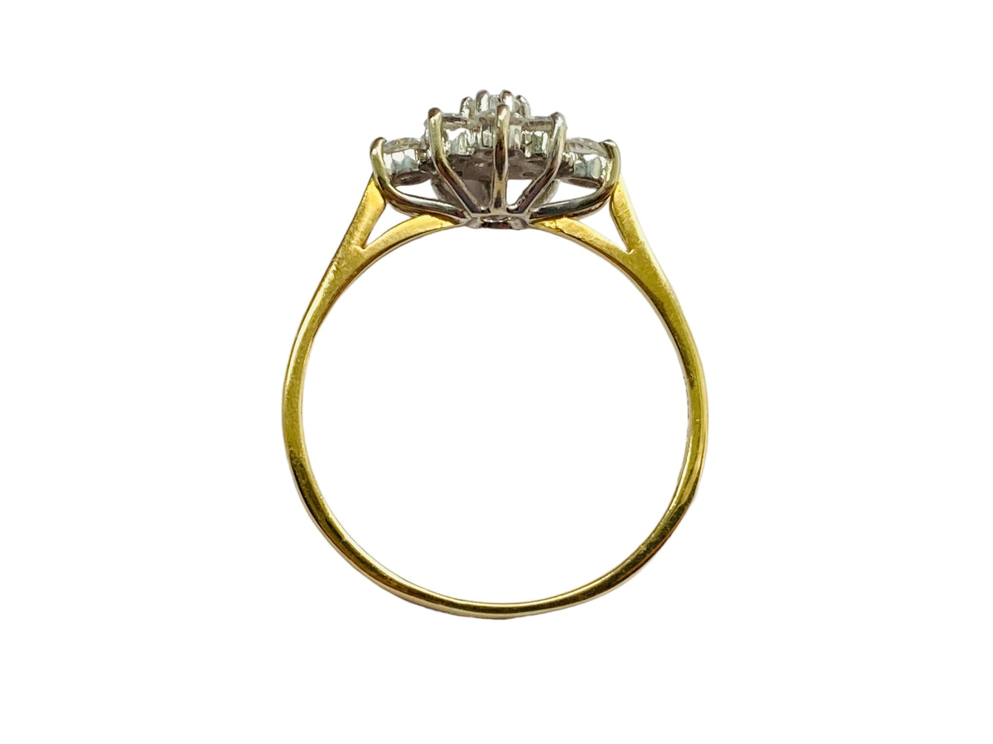 Vintage 18ct Gold Diamond Ring