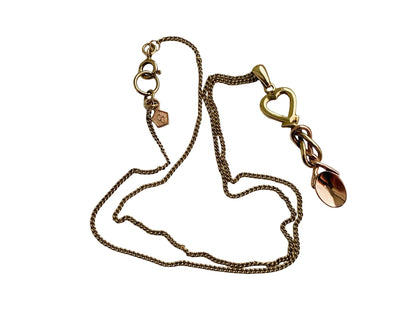 9ct Gold Clogau Lovespoon Pendant with Necklace