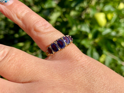 9ct Gold Iolite Ring