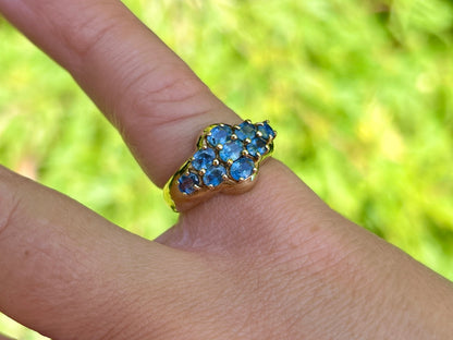 9ct Gold Sapphire Ring