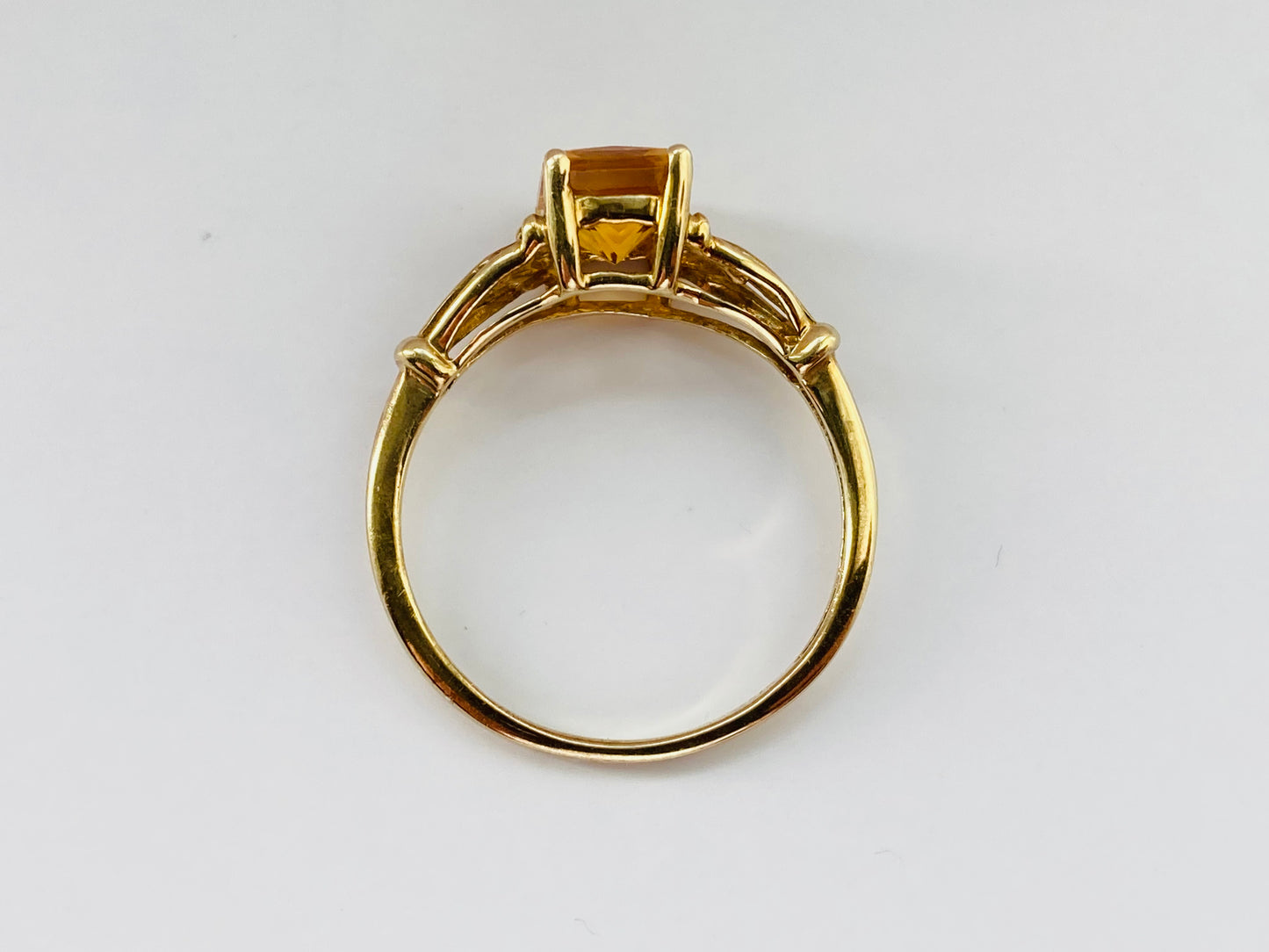 9ct Gold Citrine Ring