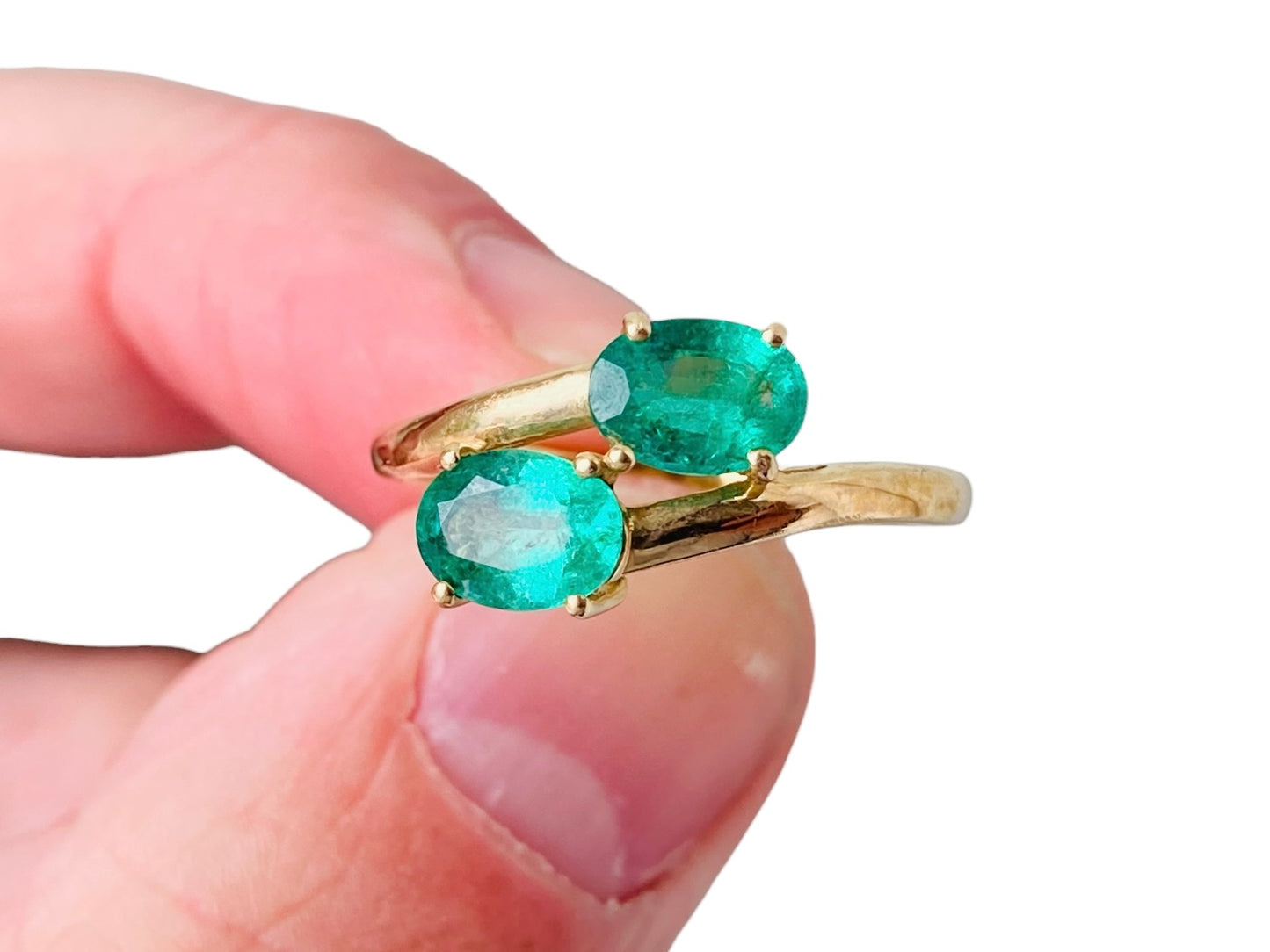 9ct Gold Emerald Ring