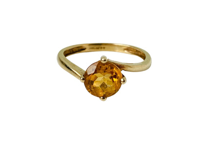 9ct Gold Citrine Ring