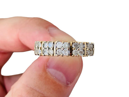 9ct Gold Diamond Ring