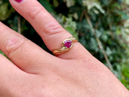 9ct Gold Ruby Ring