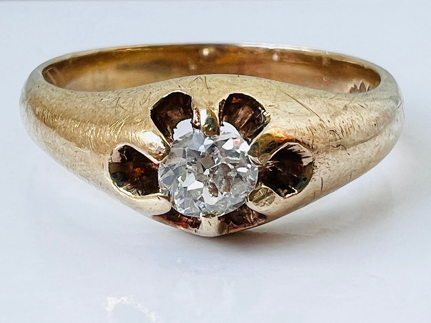 Vintage 9ct Gold Diamond Ring