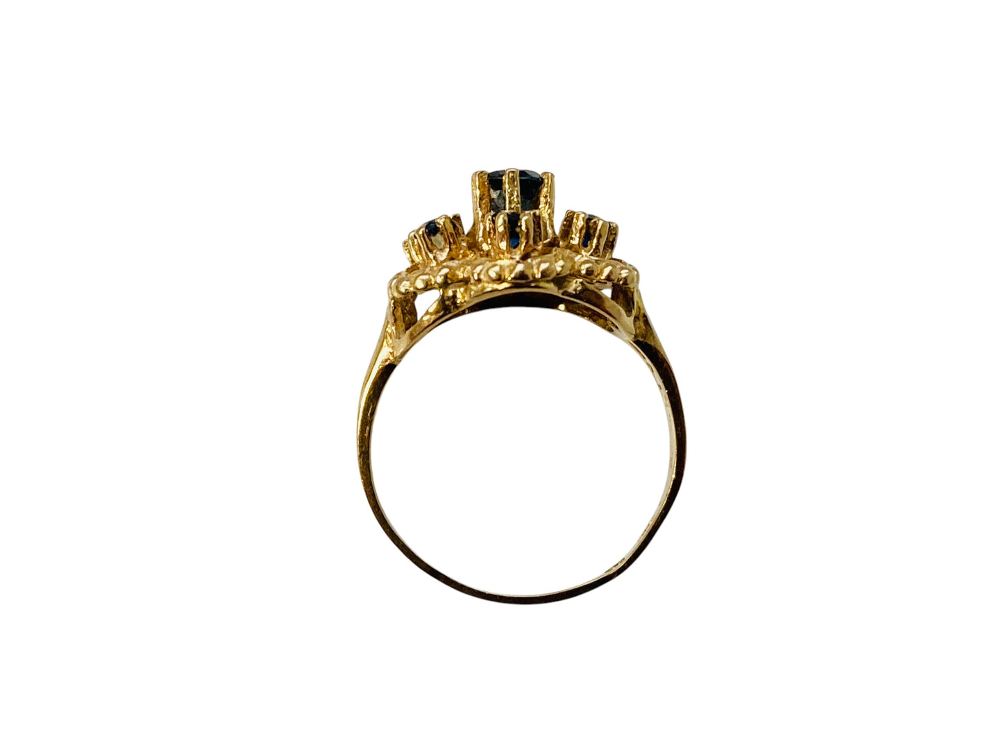 Vintage 9ct Gold Sapphire Ring