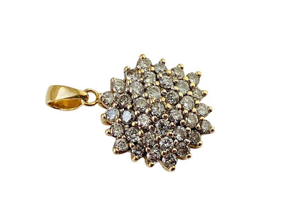 18ct Gold 1.00ct Diamond Pendant