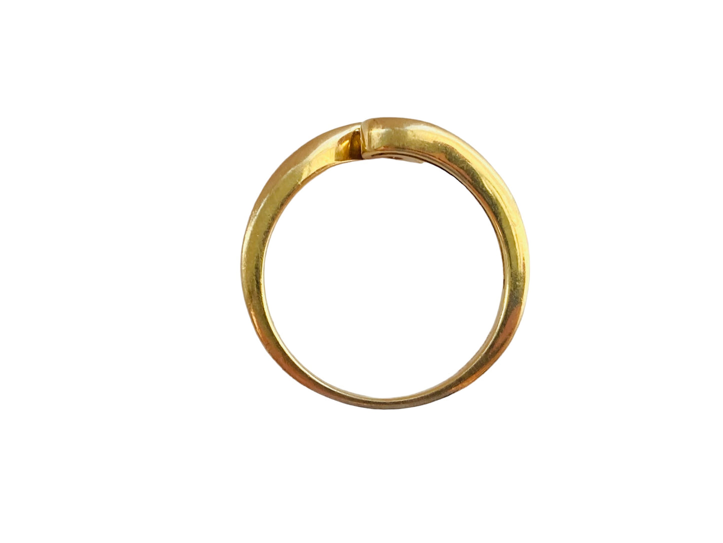 9ct Gold Champagne Diamond Ring