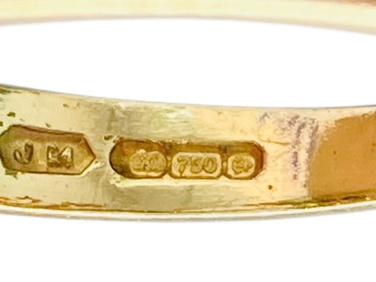 18ct Gold Diamond Solitaire Ring