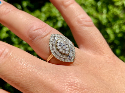 9ct Gold Diamond Ring