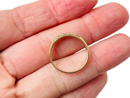 9ct Gold Diamond Ring