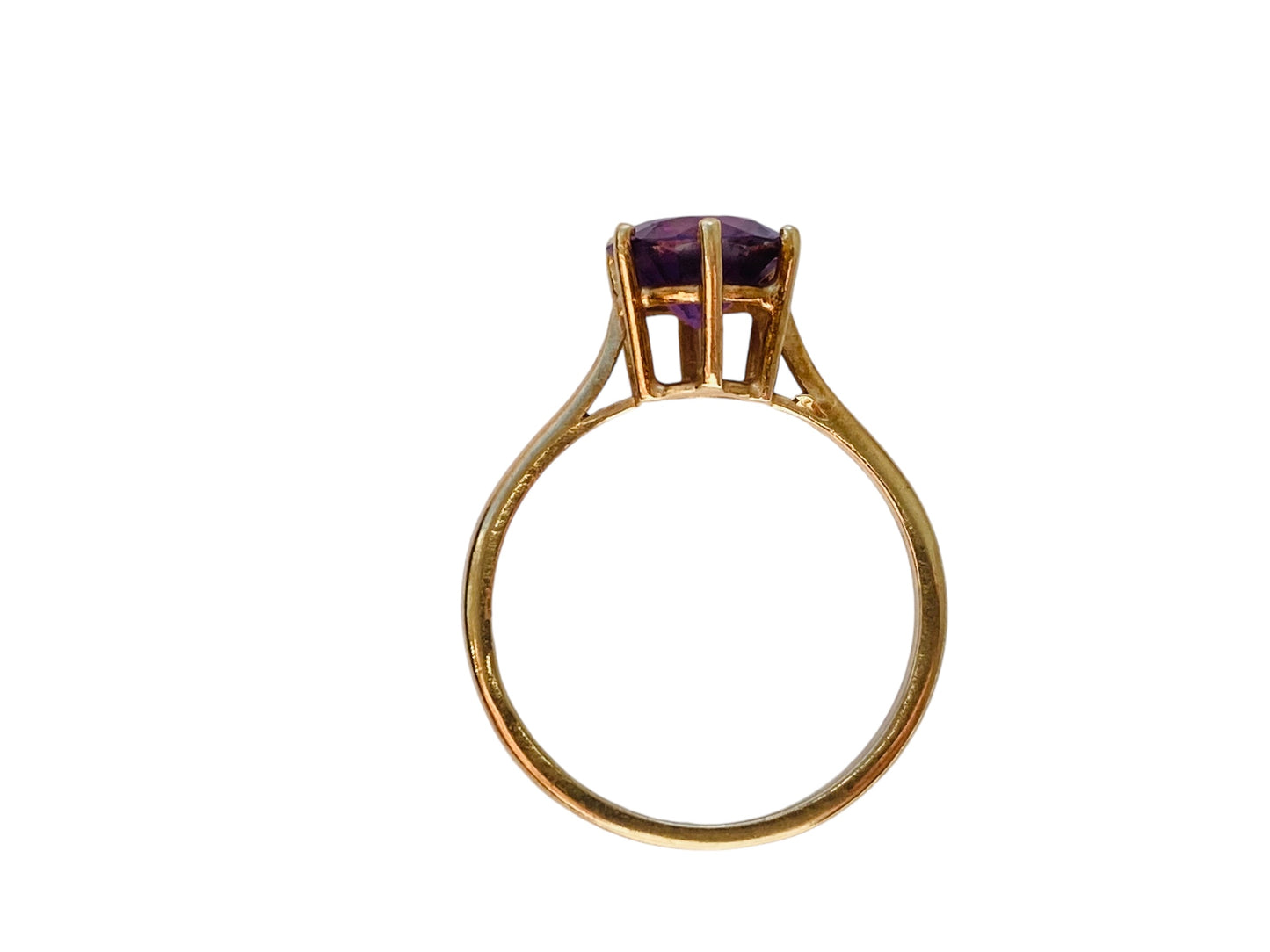 9ct Gold Amethyst Ring