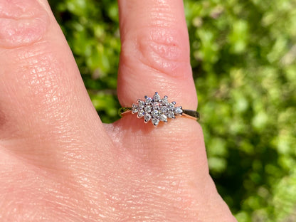 9ct Gold Diamond Ring