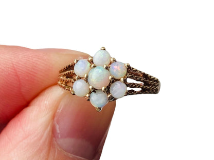 Vintage 9ct Gold Opal Ring