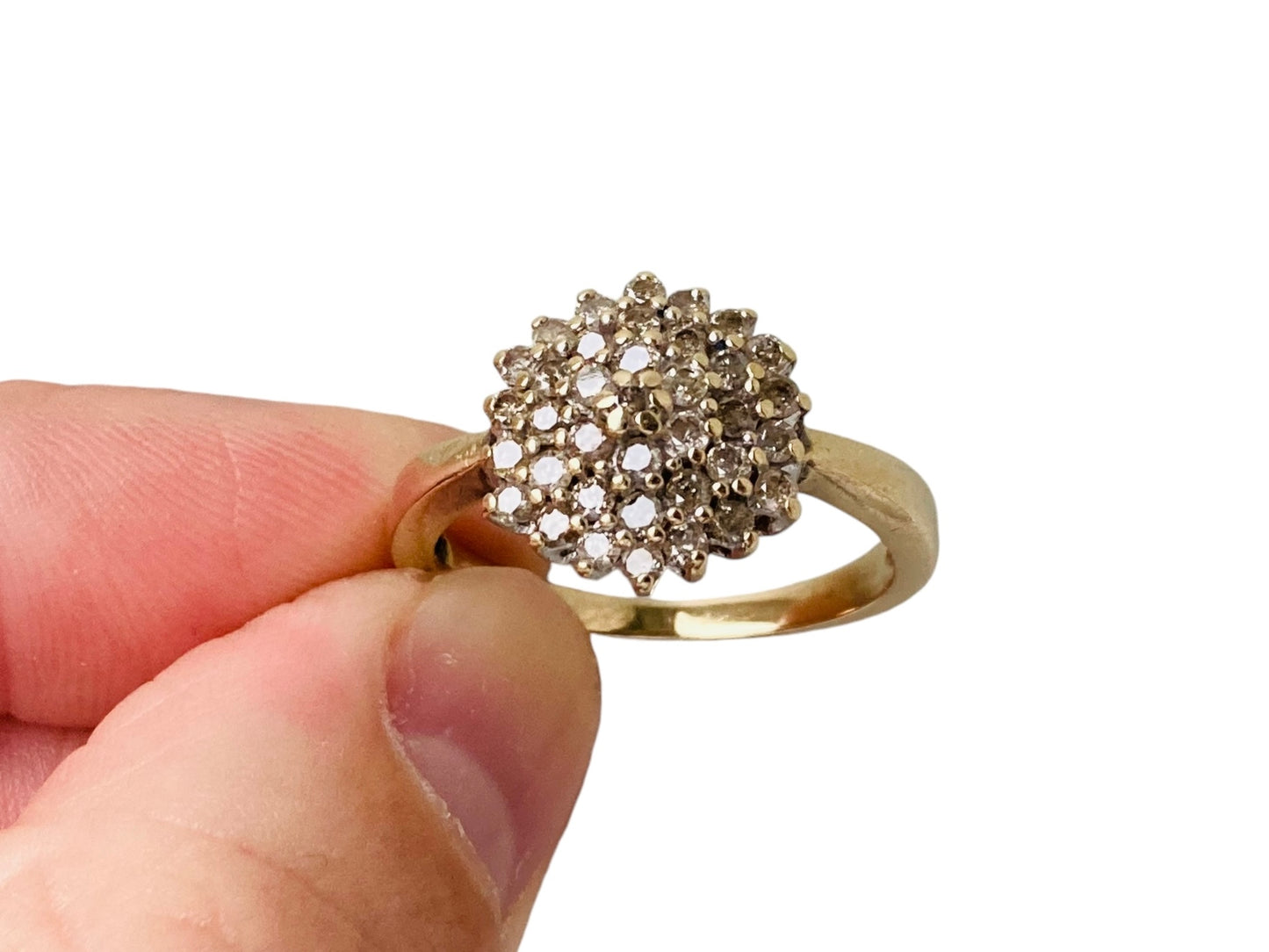 9ct Gold Diamond Ring