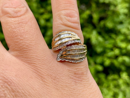 9ct Gold Diamond Ring