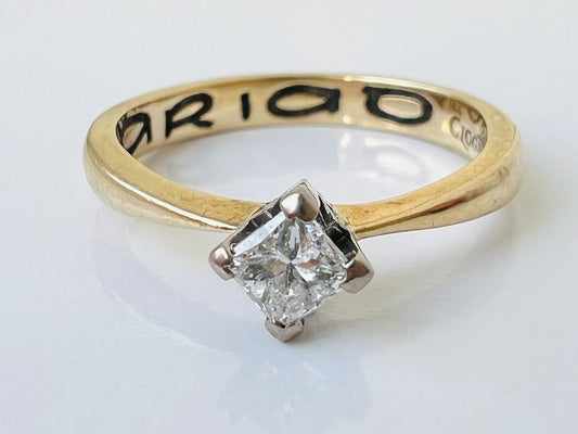 9ct Gold Clogau Diamond Ring
