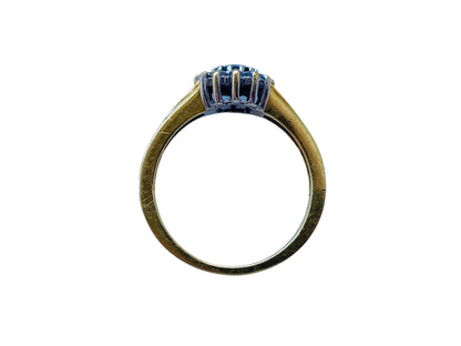 18ct Gold Sapphire & Diamond Ring
