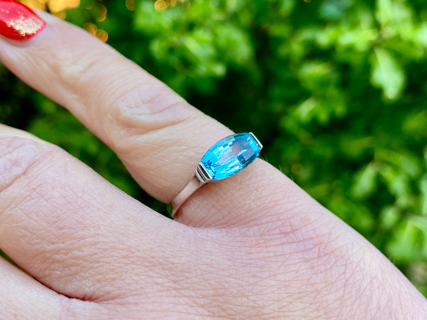 9ct Gold Topaz Ring