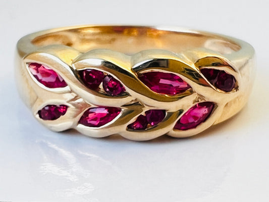 9ct Gold Ruby Ring