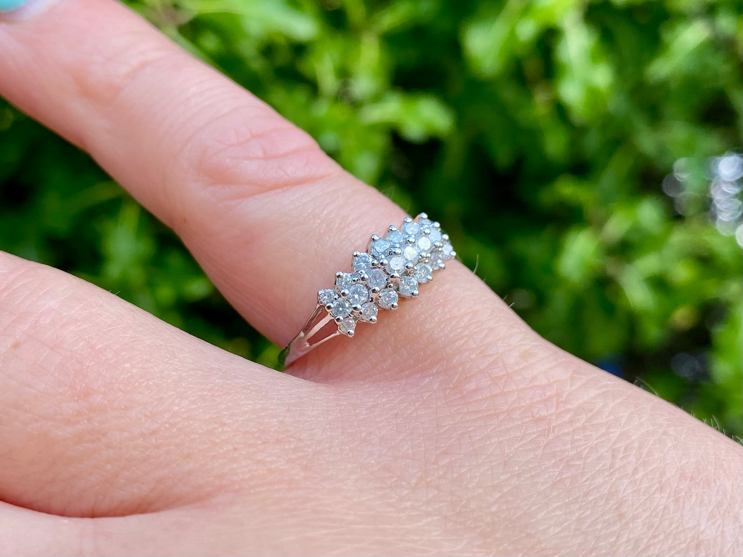 9ct Gold Diamond Ring