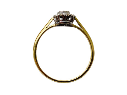 Vintage 18ct Gold Diamond Ring