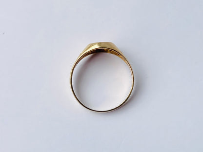 Vintage 9ct Gold Coin Ring