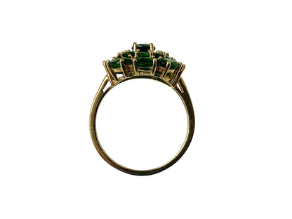 9ct Gold Diopside Ring