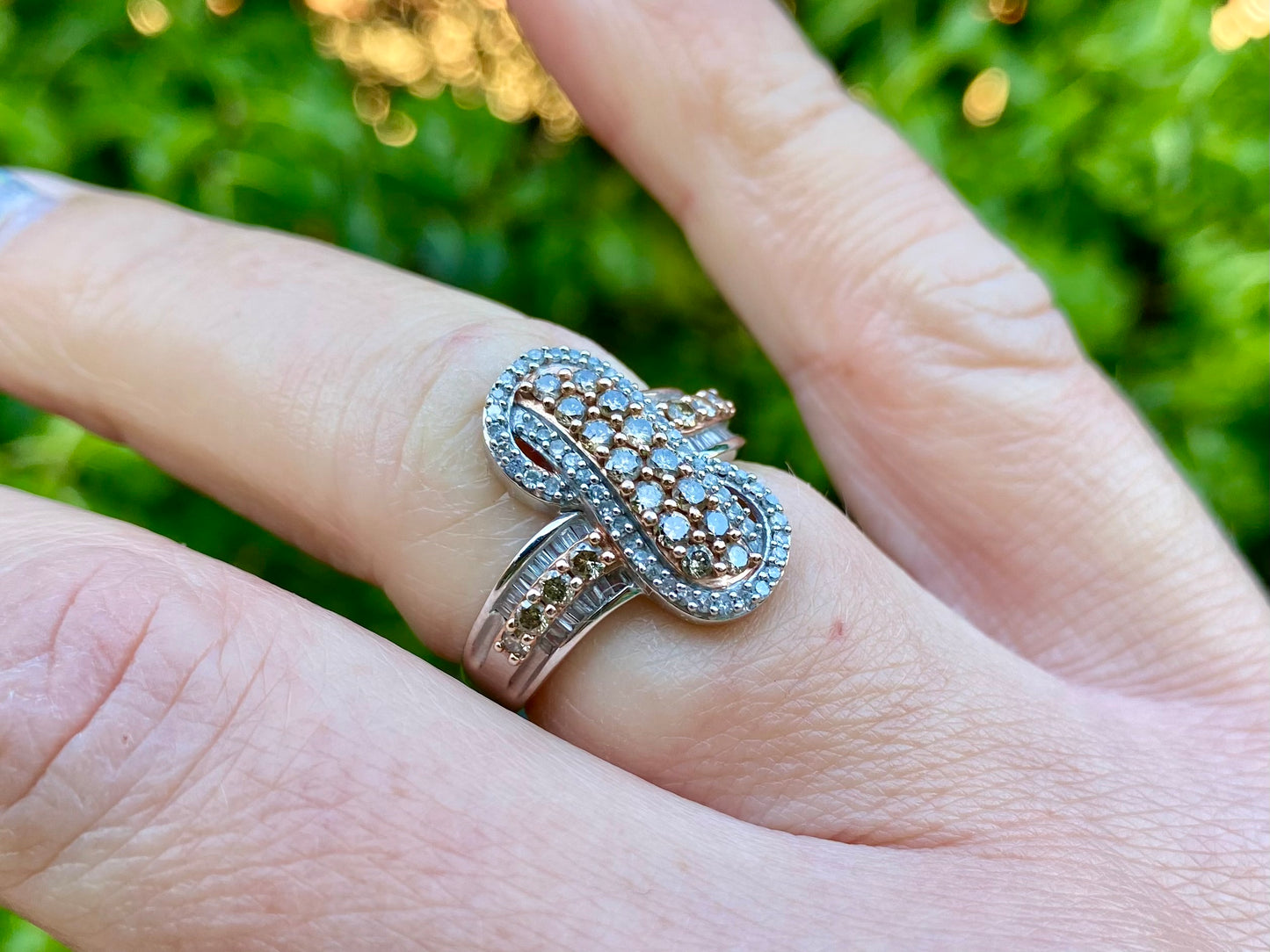 9ct Gold Diamond Ring