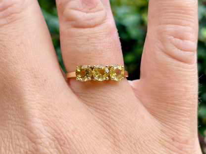 9ct Gold Citrine Ring