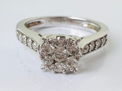 9ct Gold 0.38ct Diamond Ring