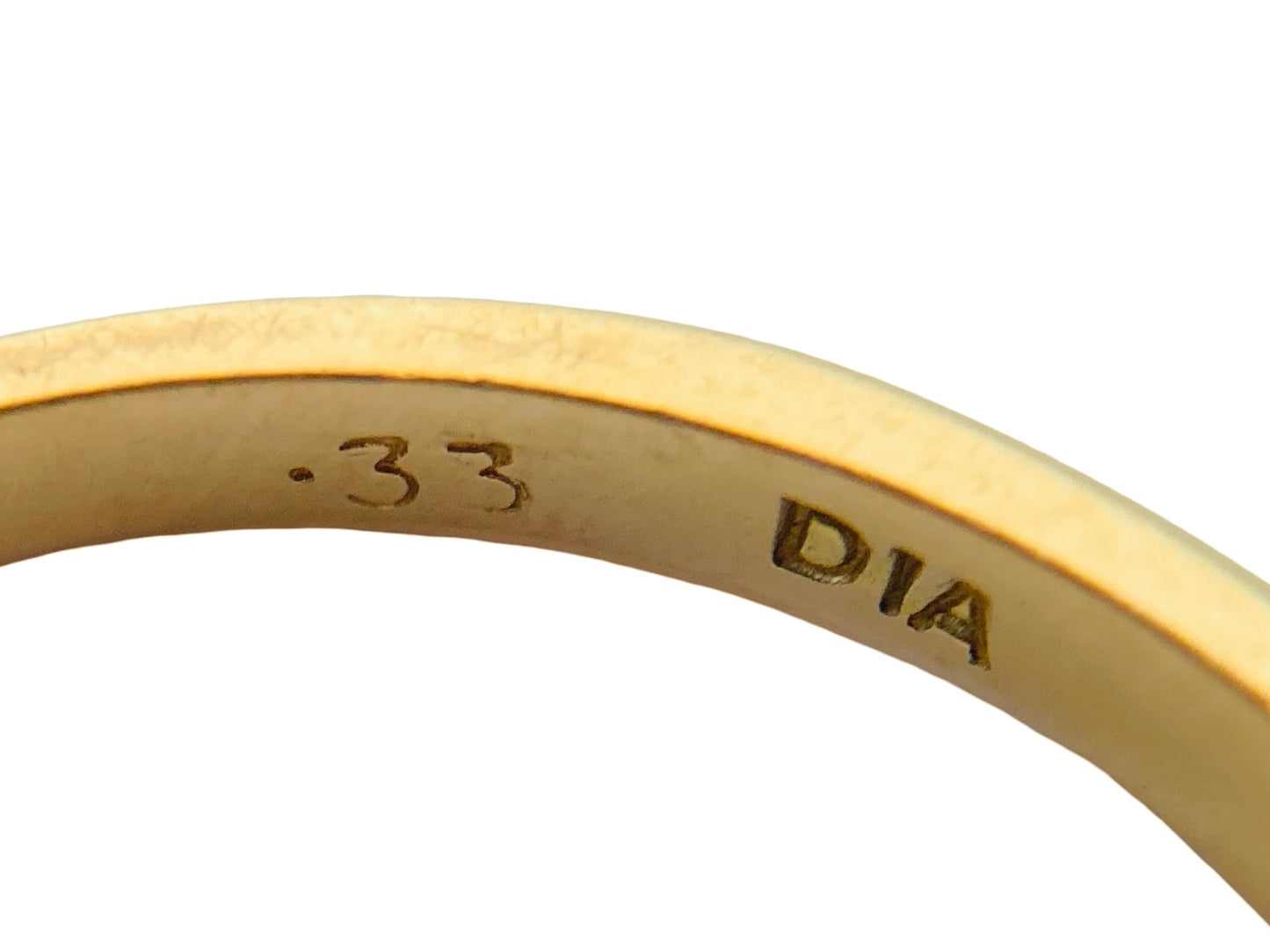 18ct Gold Seven-Stone 0.33ct Diamond Ring