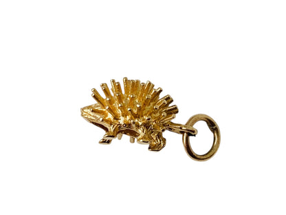 9ct Gold Hedgehog Pendant