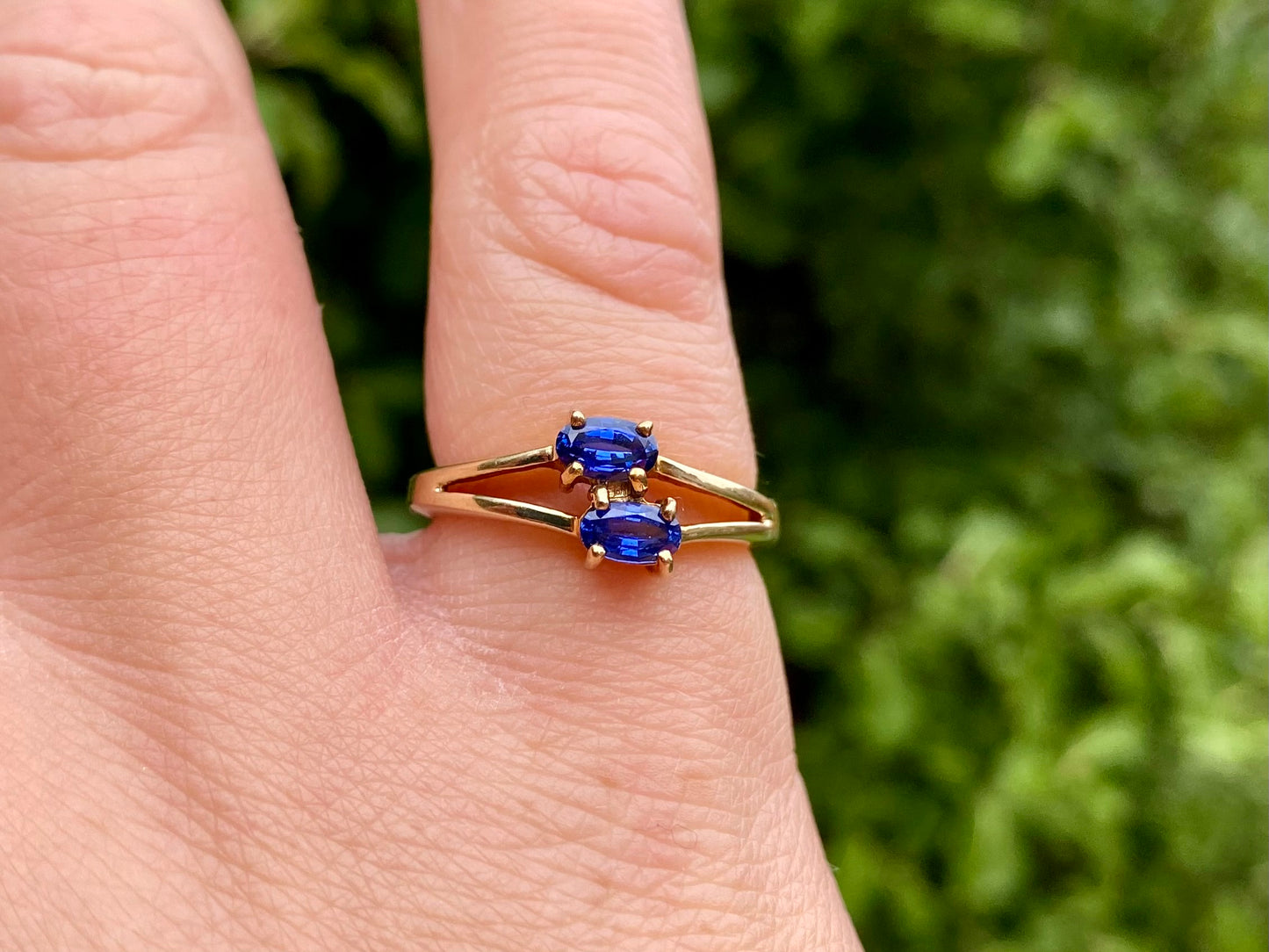 9ct Gold Sapphire Ring