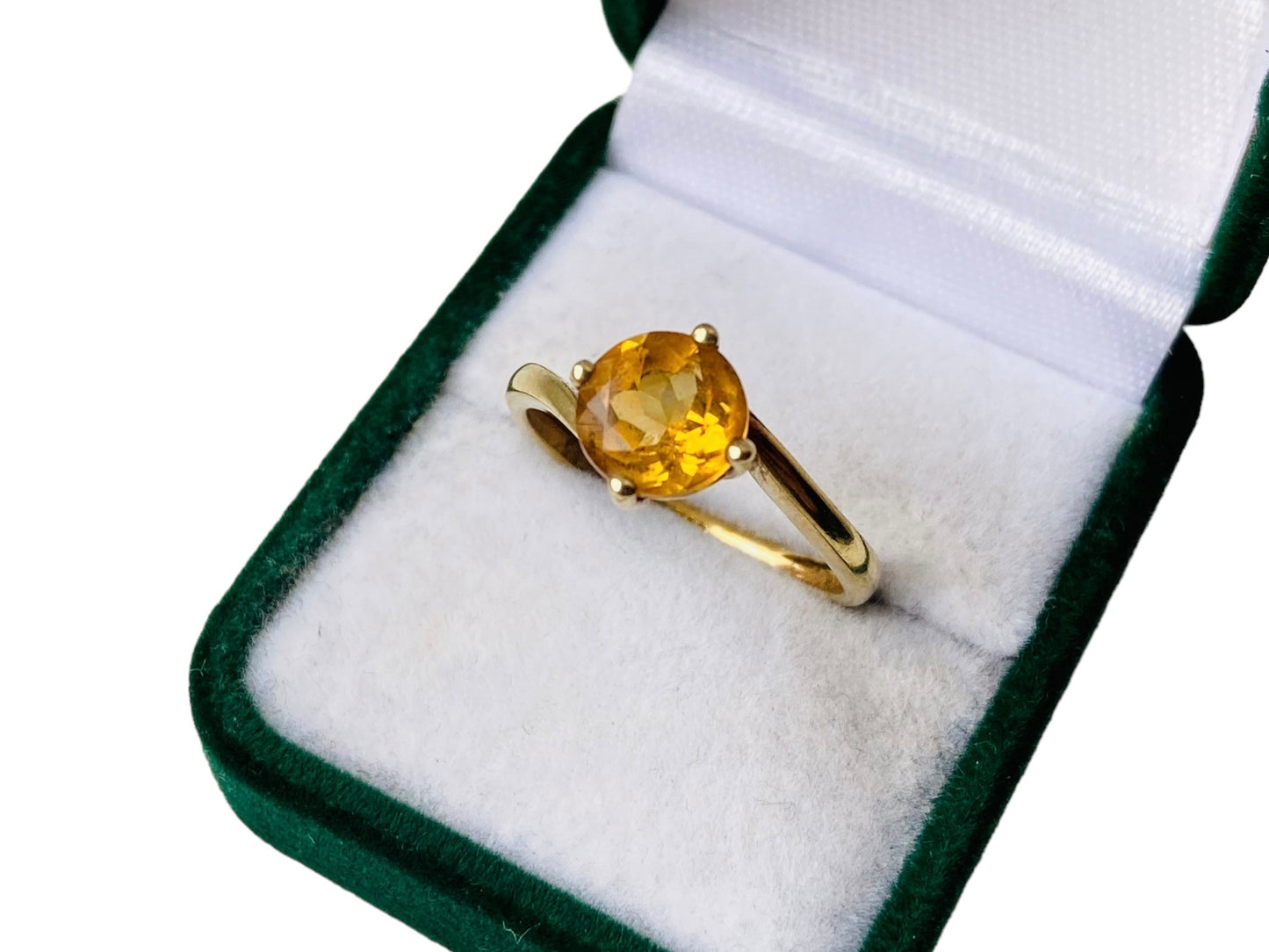 9ct Gold Citrine Ring