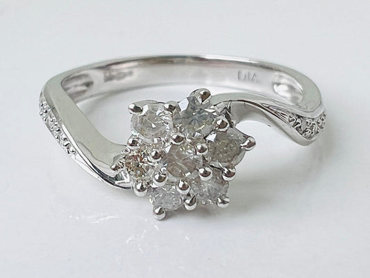 9ct Gold Diamond Ring