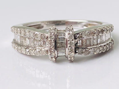 9ct Gold Diamond Ring