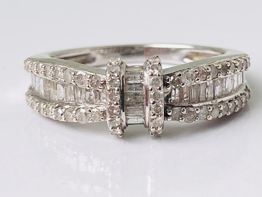 9ct Gold Diamond Ring