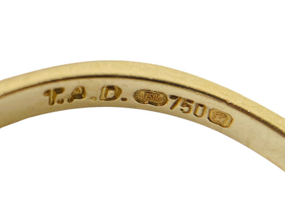 18ct Gold Seven-Stone 0.33ct Diamond Ring