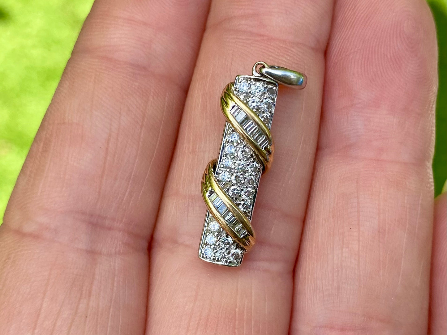 14ct Gold 0.50ct Diamond Pendant