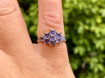 9ct Gold Iolite Ring