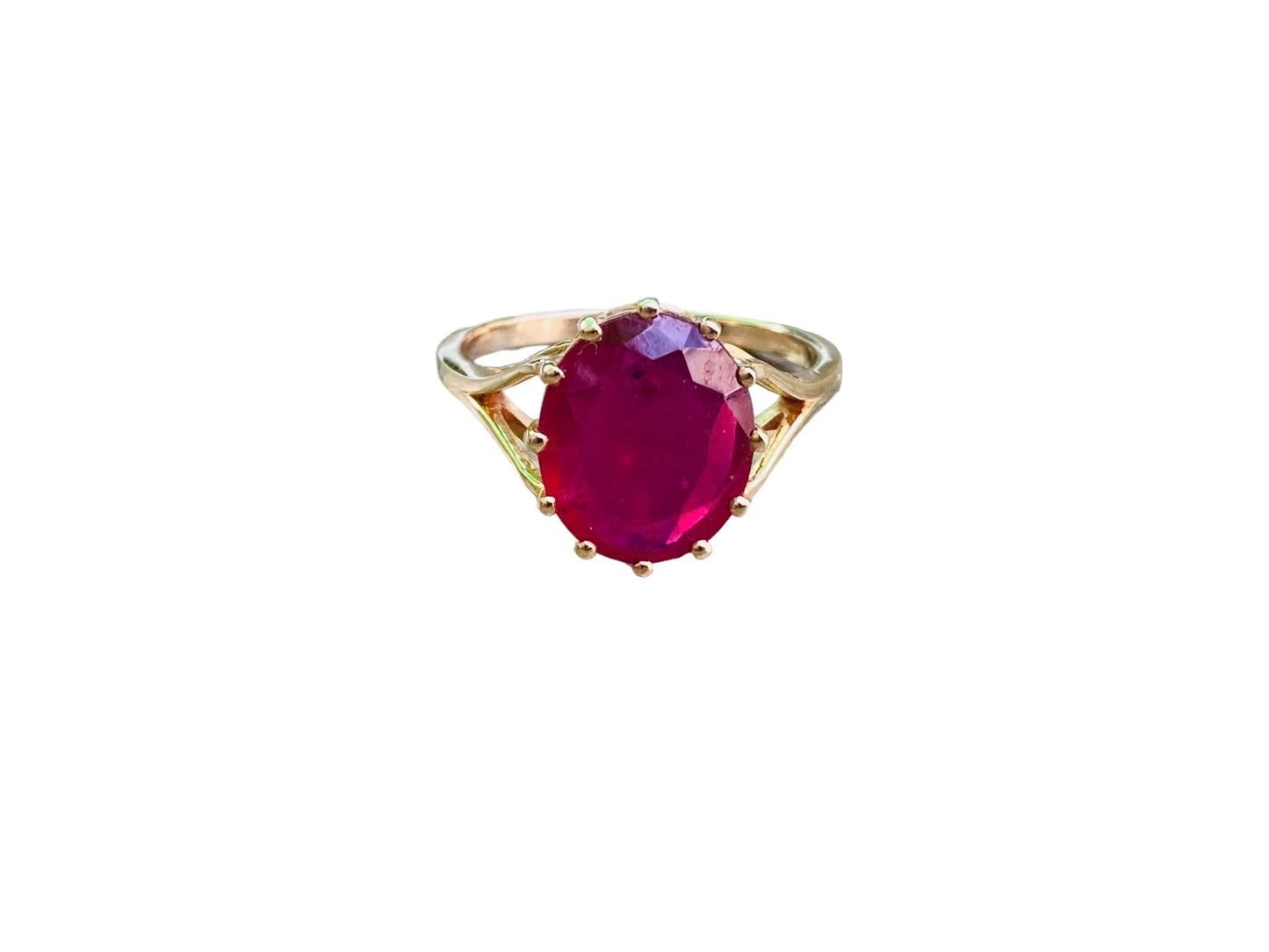 9ct Gold Ruby Ring