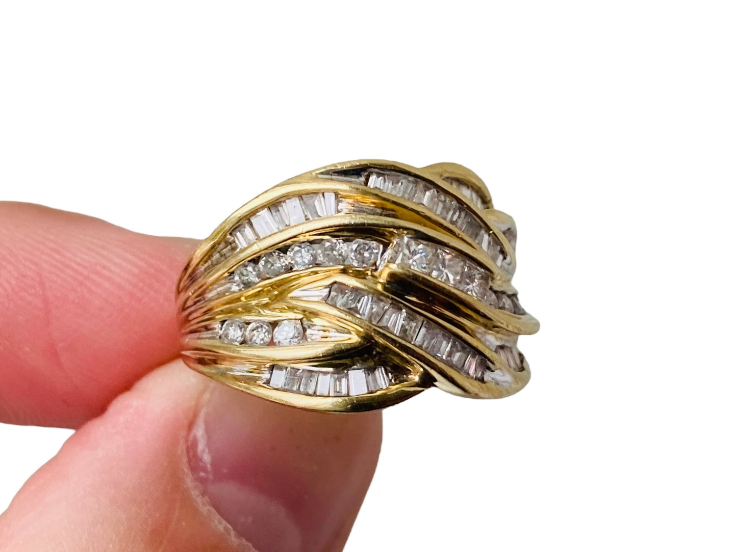 9ct Gold Diamond Ring