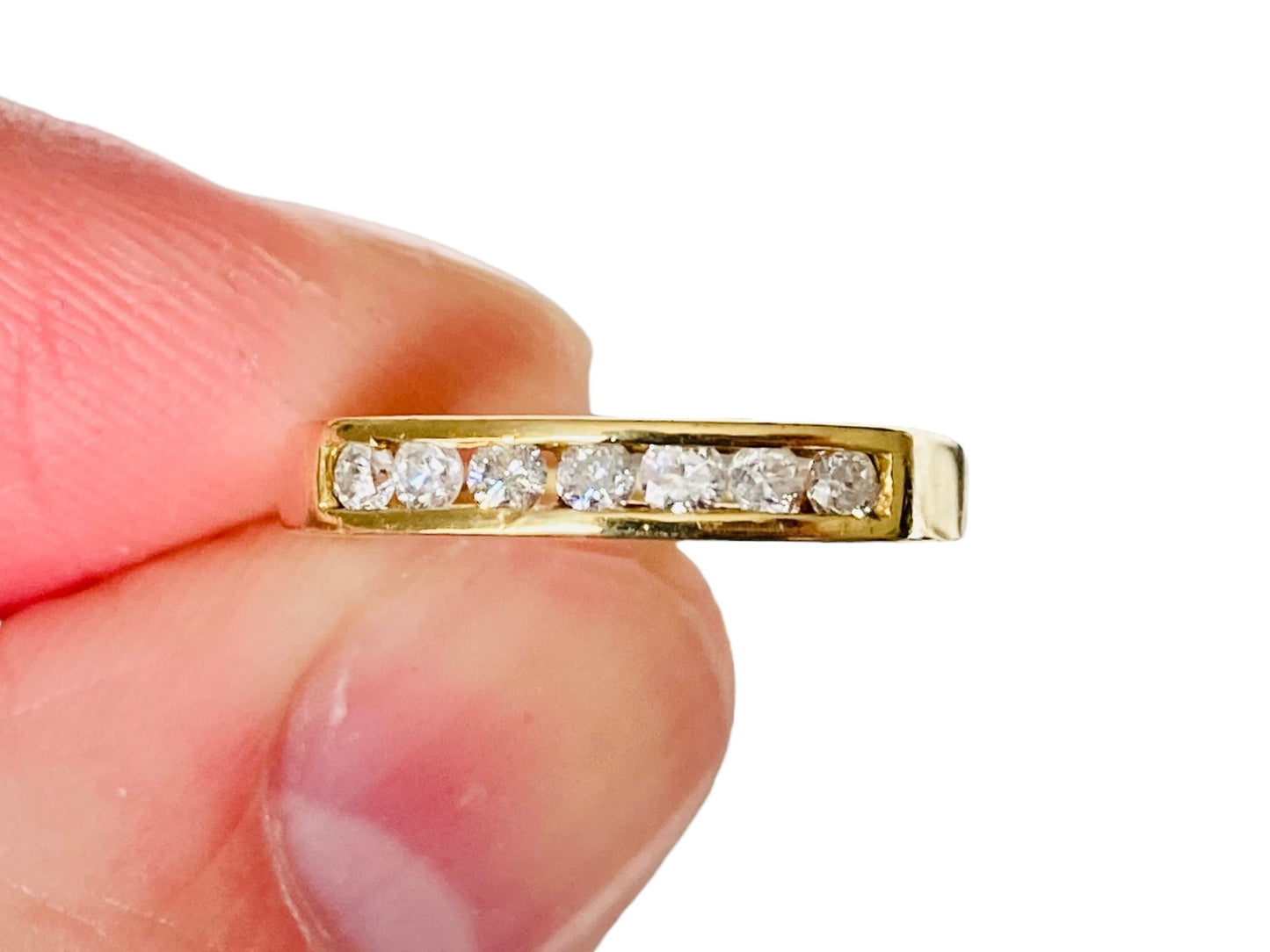 18ct Gold Seven-Stone Diamond Ring