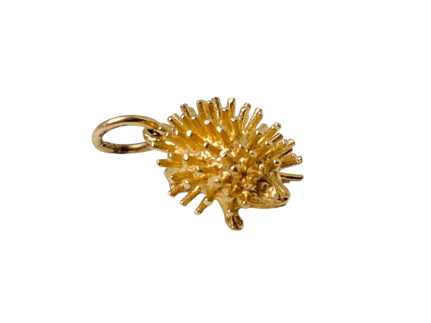 9ct Gold Hedgehog Pendant