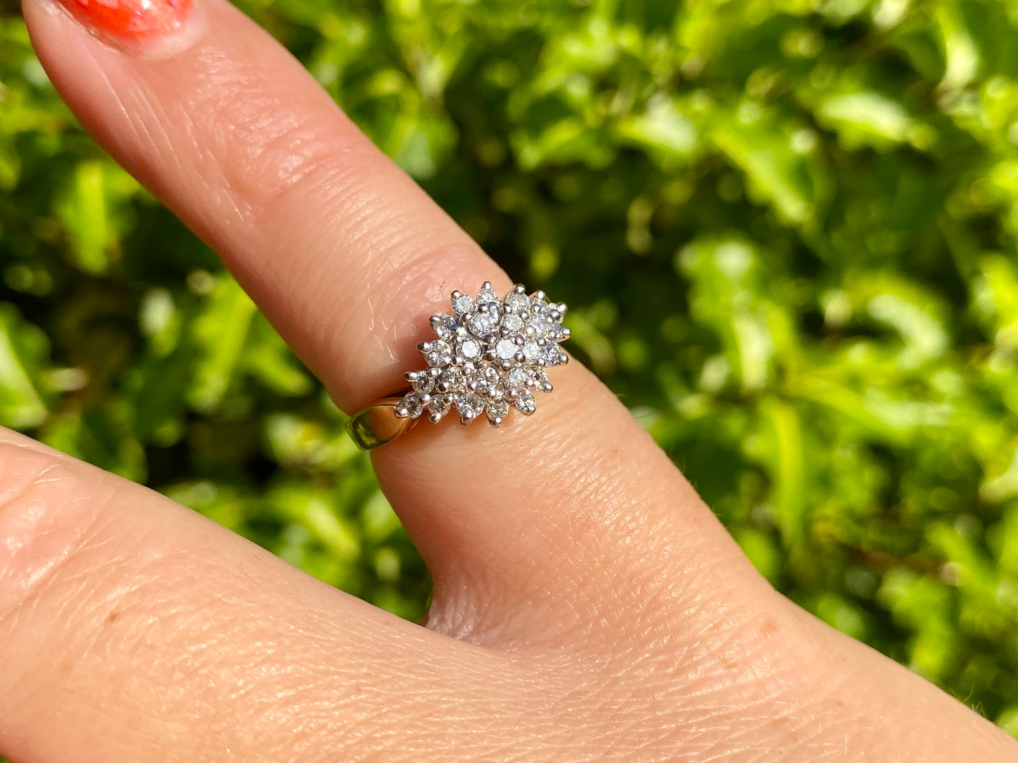 Vintage 9ct Gold 0.50ct Diamond Ring